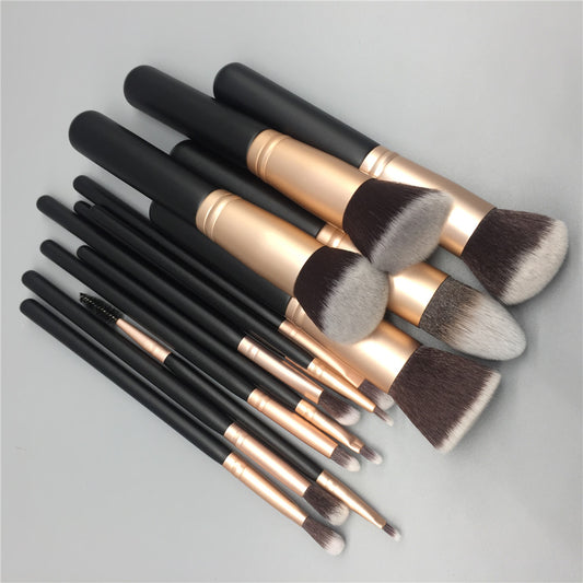 14 stücke Make-Up Pinsel Set für foundation pulver