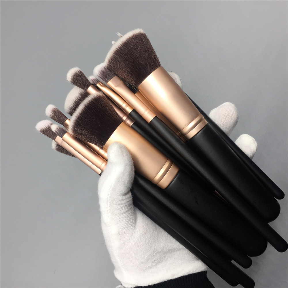 14 stücke Make-Up Pinsel Set für foundation pulver